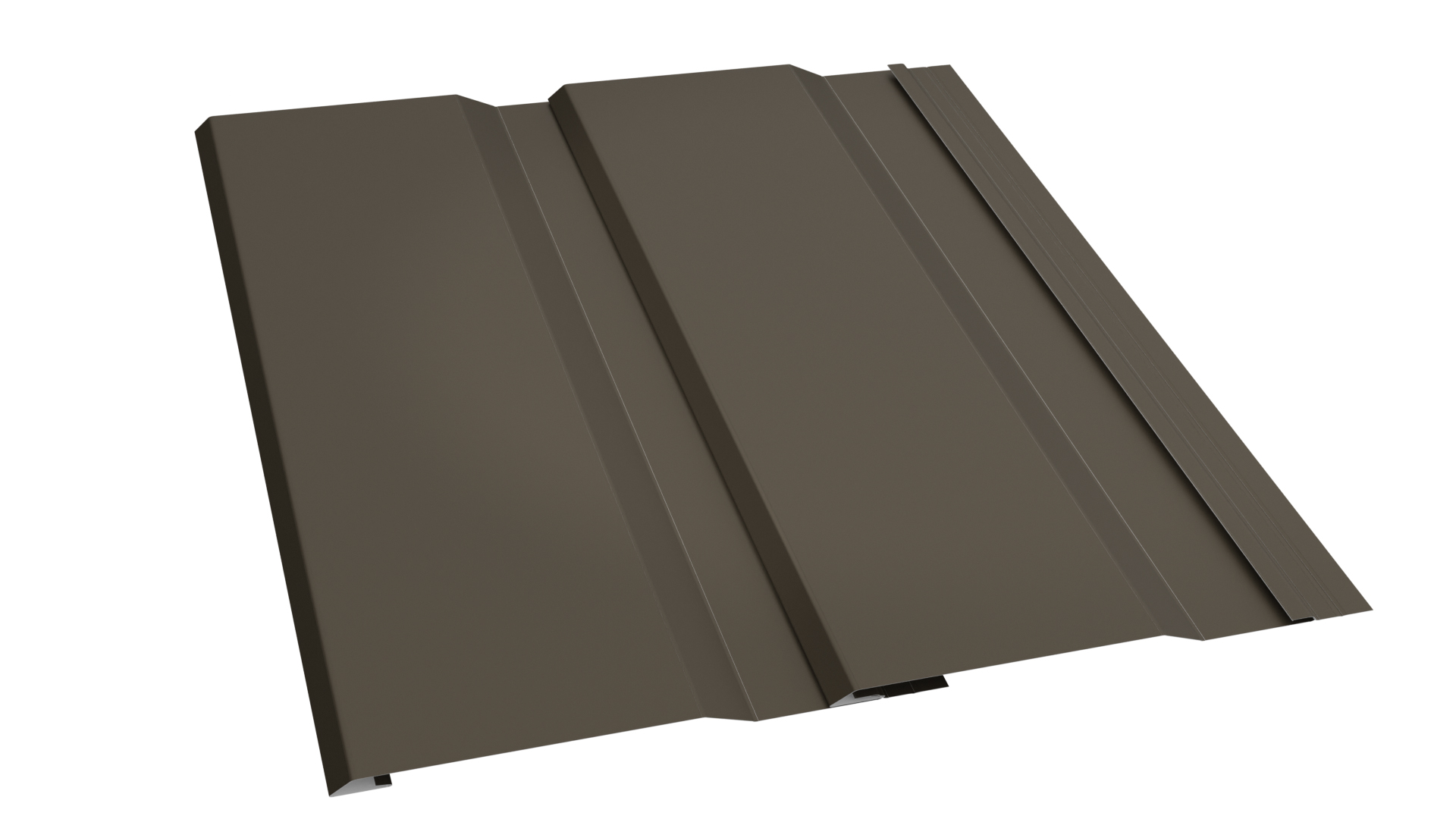 Wave 8.0 Metal Siding Panel (Medium Bronze)